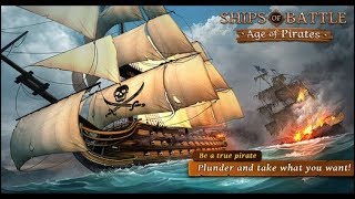 تحميل لعبة شيقه Ships of Battle Age of Pirates مهكرة للاندرويد// تحديث//نقوووود screenshot 5