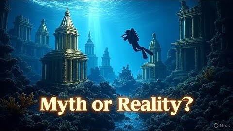 Under water city of Antlantis || The Enigmatic Tale of Atlantis  Myth or Reality??