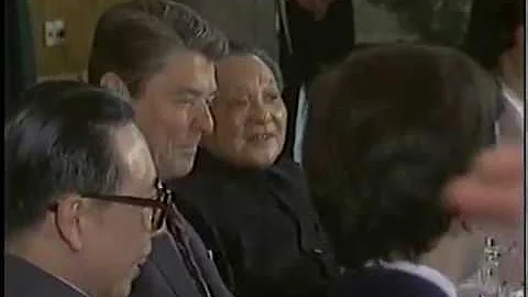 President Reagan during Meetings and Lunch with Chairman Deng Xiaoping on April 28, 1984 - DayDayNews