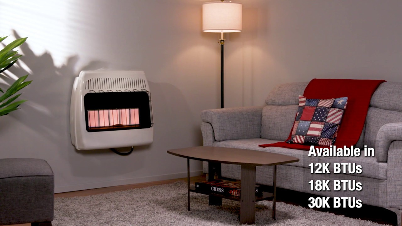 Dyna-Glo Infrared Wall Heaters - YouTube