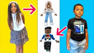 Becoming Our Roblox Character In REAL LIFE!