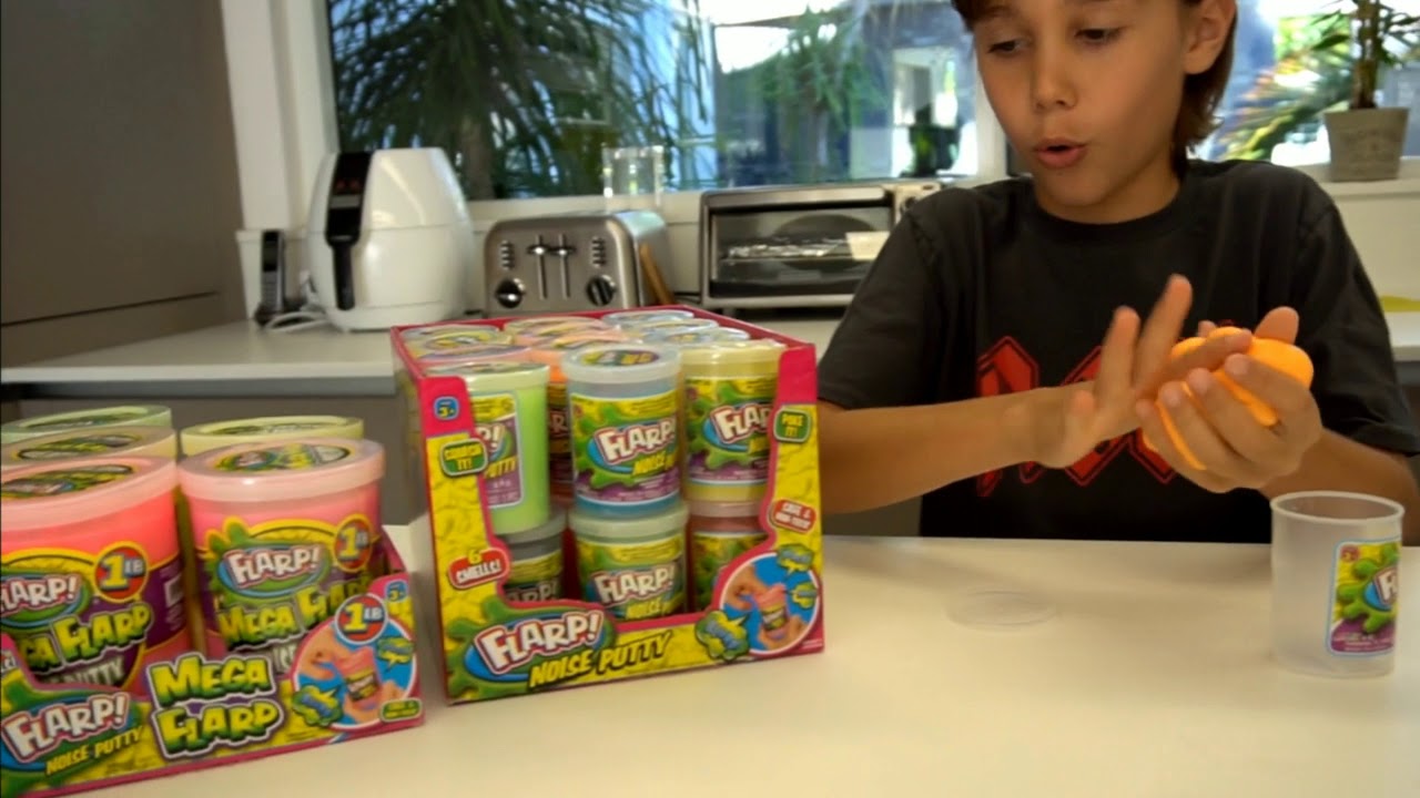Flarp Noise Putty Fart Putty Squish It to Make Fart Sounds YouTube