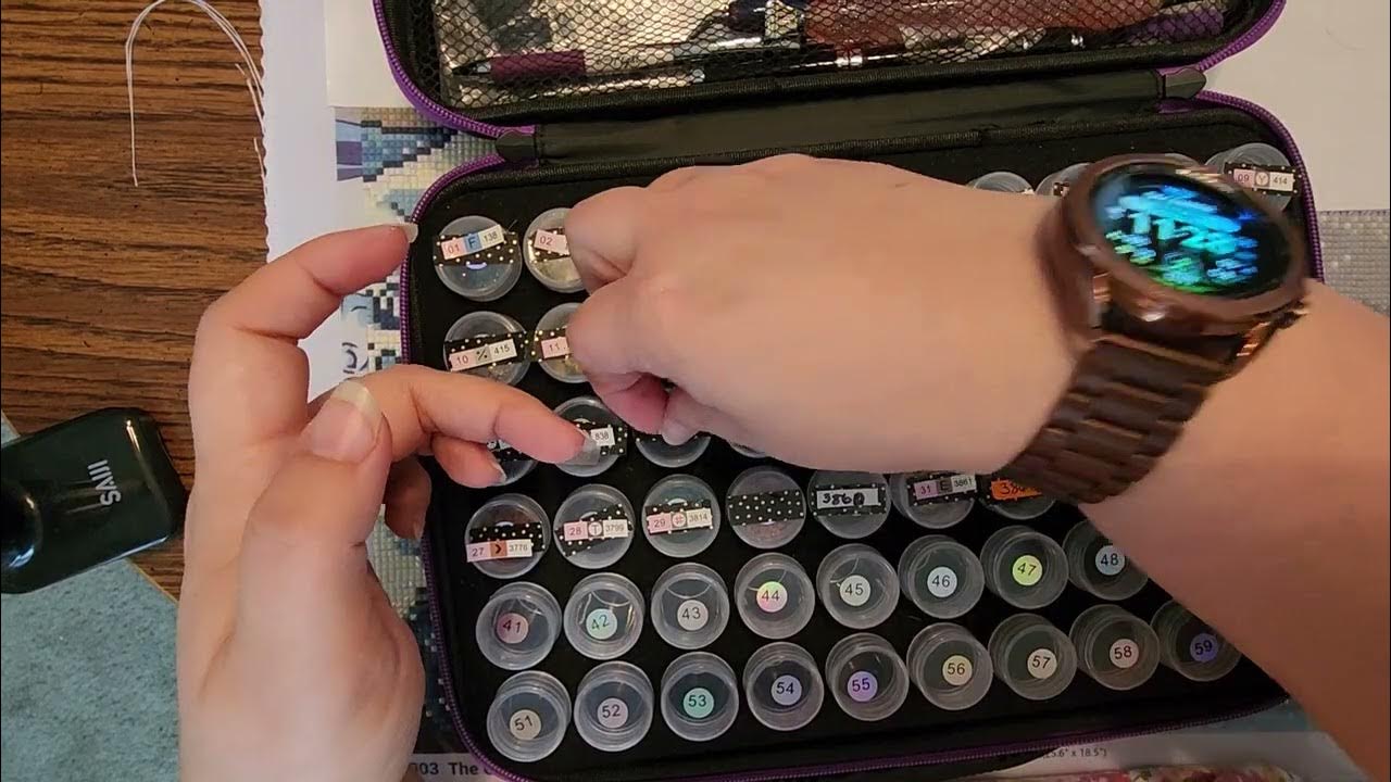 Diamond Painting problem? Stickers won't stick!! YouTube