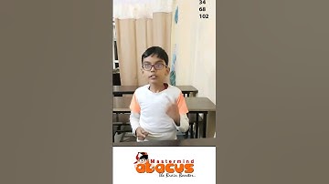 I Know My Tables  #shorts #youtubeshorts #ytshorts #mastermindabacus #mentalmaths #abacusclasses