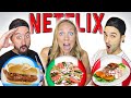 CEVICHE 🇵🇪 vs CHORIPAN 🇦🇷 vs TLAYUDA 🇲🇽 NETFLIX STREET FOOD