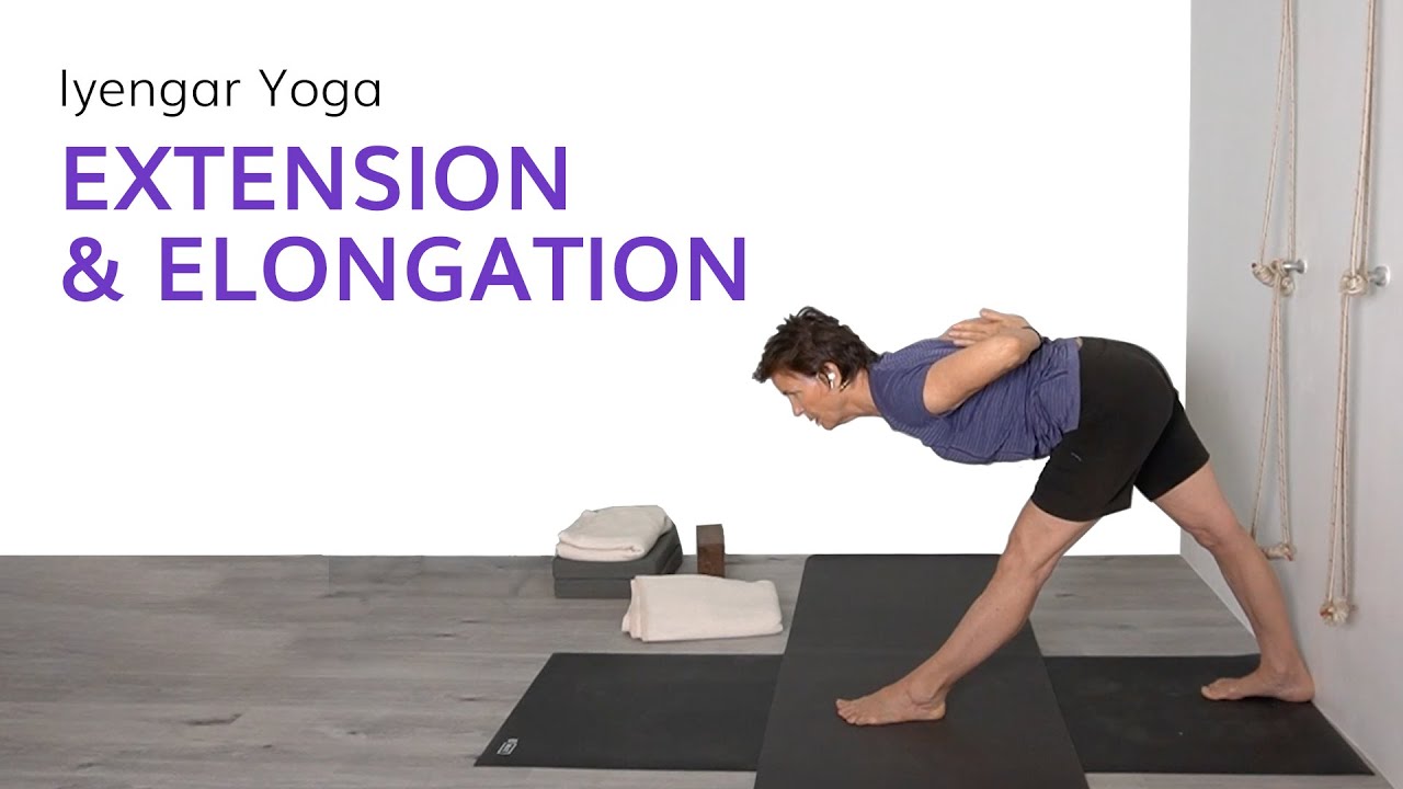 Iyengar Yoga Extension and Elongation —Live Class Recording