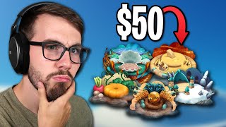 Buying and Ranking ALL ISLAND SKINS! (My Singing Monsters)