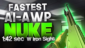 [Bullet Force] Fastest AI-AWP Nuke (1:42) w Iron Sight