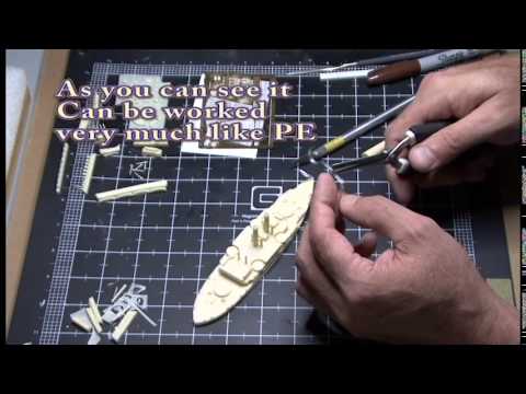 photo etch tips resin ship modeling part 1 railings