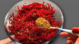 Съедят за минуту! Вкусный салат из Свеклы на каждый день и на праздник!, простой рецепт