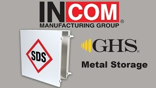 GHS: HazCom 2012 & WHMIS 2015 Metal Storage