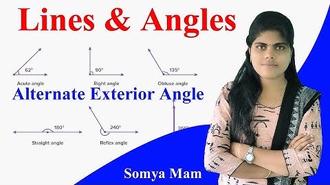 Alternate Exterior angle || Parallel lines @ActiveEducationPro