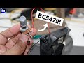 Dc motor/Fan controller using Bc547 Transistor | One Transistor Controller | Beginners Project |