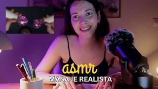 ASMR masaje REAL en Cabina con tratamiento hidratante y relajante  | Love ASMR en español