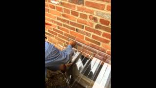 Installing A Window Well Guard