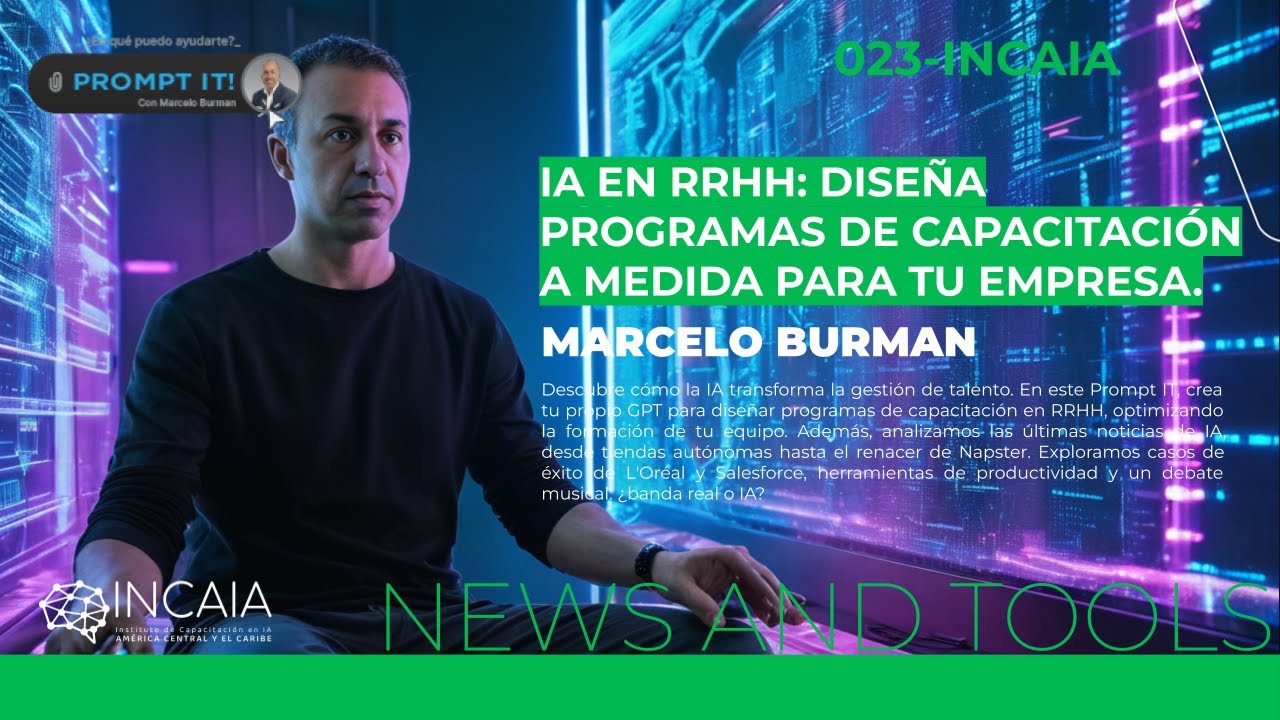 Diseñe sus programas de RRHH a medida en Prompt IT! #23