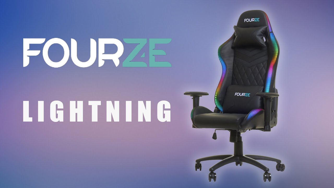 rgb gaming chair  fourze lightning rgb