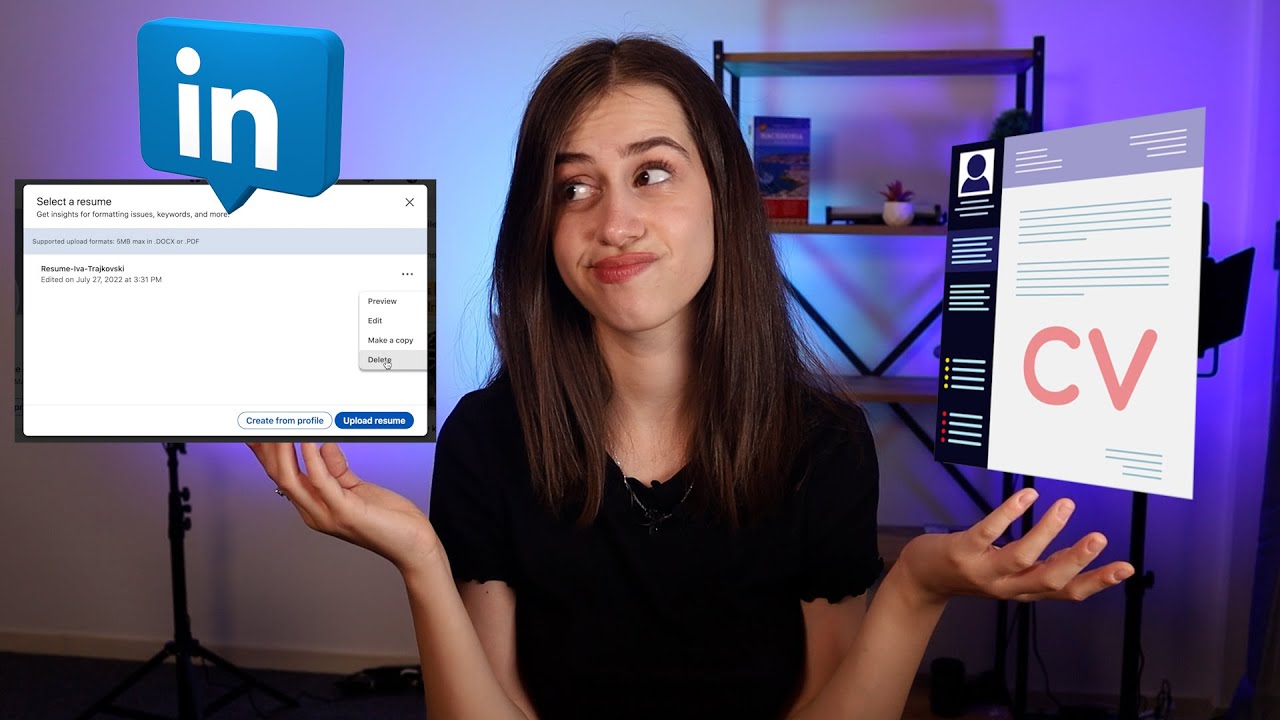 Step-by-step Guide: How to Delete Your Resume on LinkedIn - B Job search confidentiality