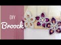 How to Make a Brooch from an Applique