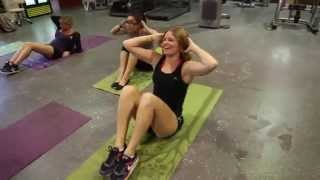 WaterFight BRoll Group Does SitUps Q2