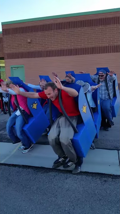 Hilarious Group Roller Coaster Costume