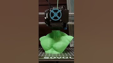 🟢 Epic Hulk 3D Print Timelapse! #3dprinting #hulk #marvel #timelapse #incrediblehulk