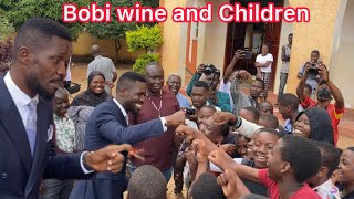 Bobi wine And Children