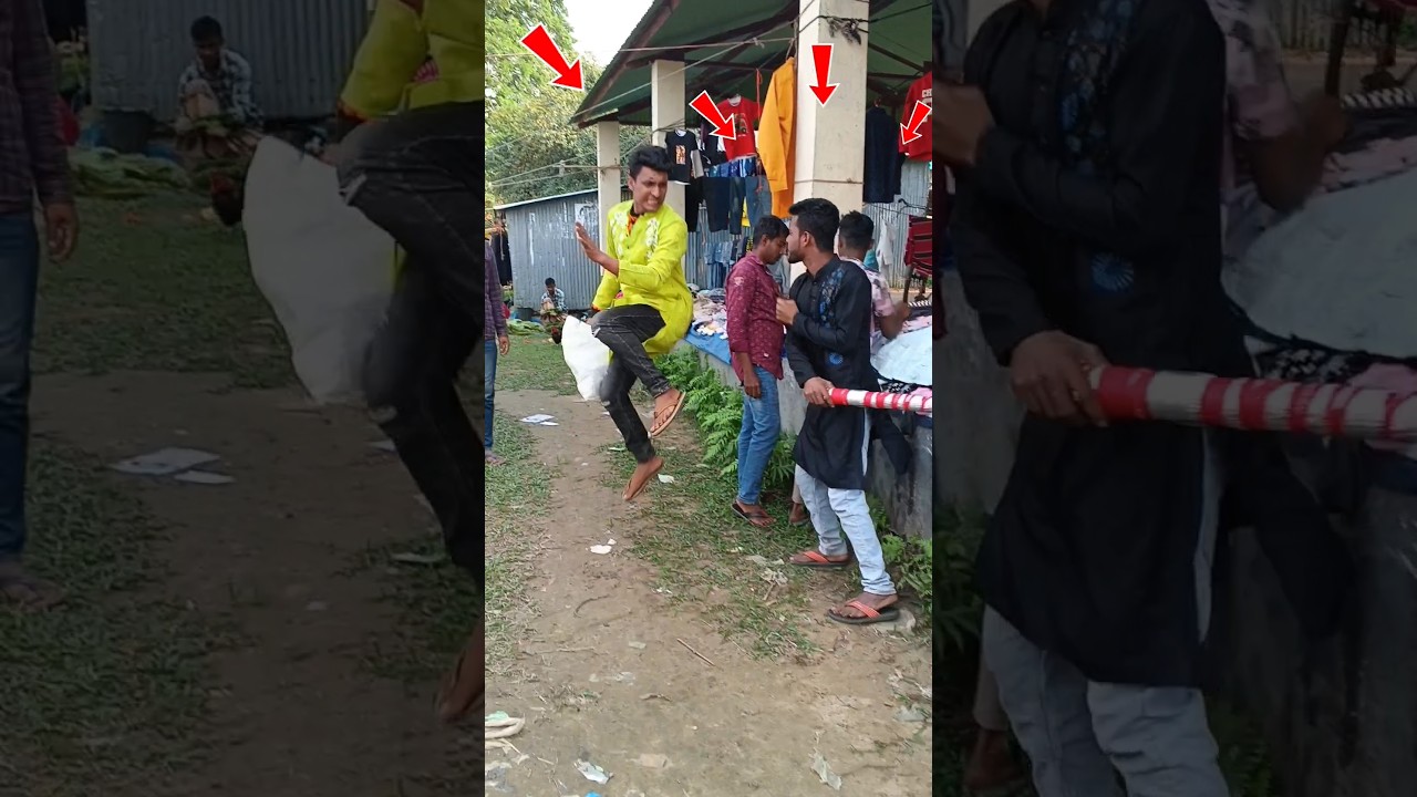 Драка в магазине одежды на рынке. 