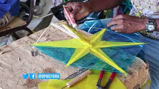 Kite making in Guyana