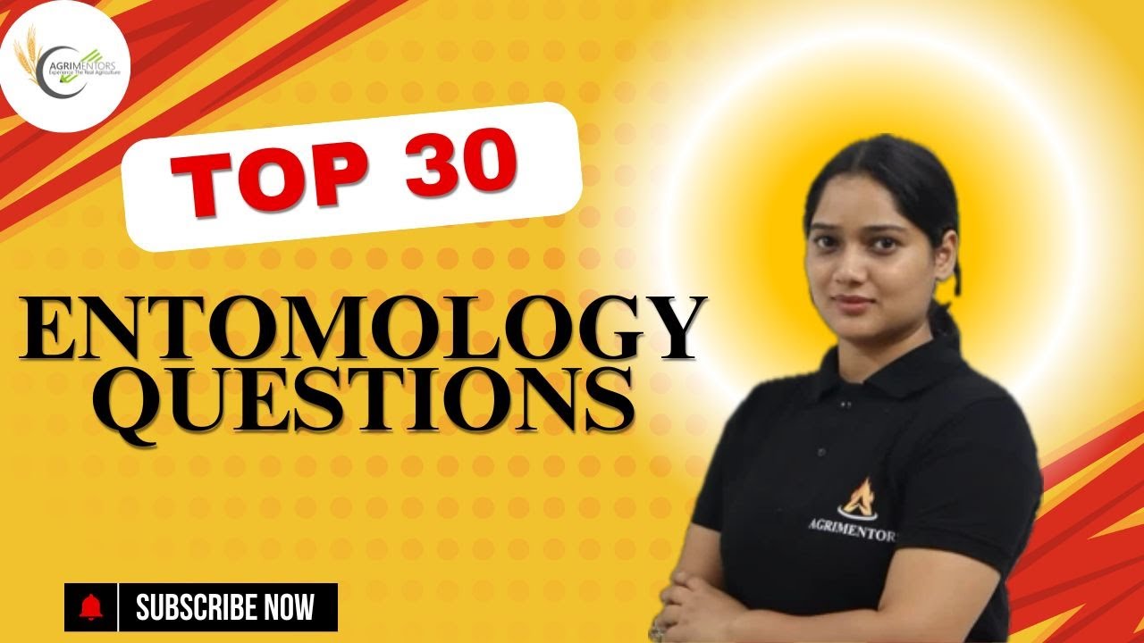 Entomology MCQ Session | Top 30 Questions |