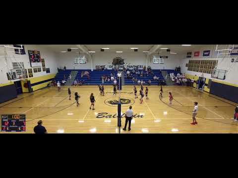 Baldwin vs Reed City High School Girls' VaBaldwin vs Reed City High School Girls' Varsity Volleyball