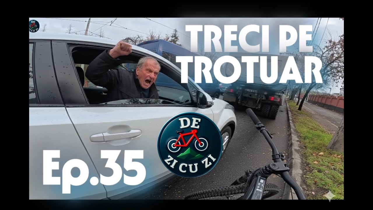 Cică să merg pe trotuar cu bicicleta ! Sunt ultimul om ! Ep.35