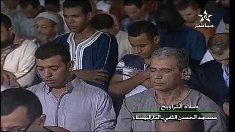الشيخ عمر القزابري تلاوة رائعة من تراويح رمضان 1438/2017 الليلة 17