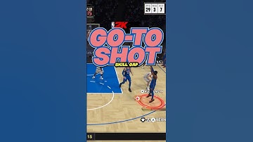 HOW TO DO A GO TO SHOT #nba2k #shorts