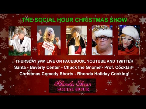 Rhonda Shear Social Hour Christmas