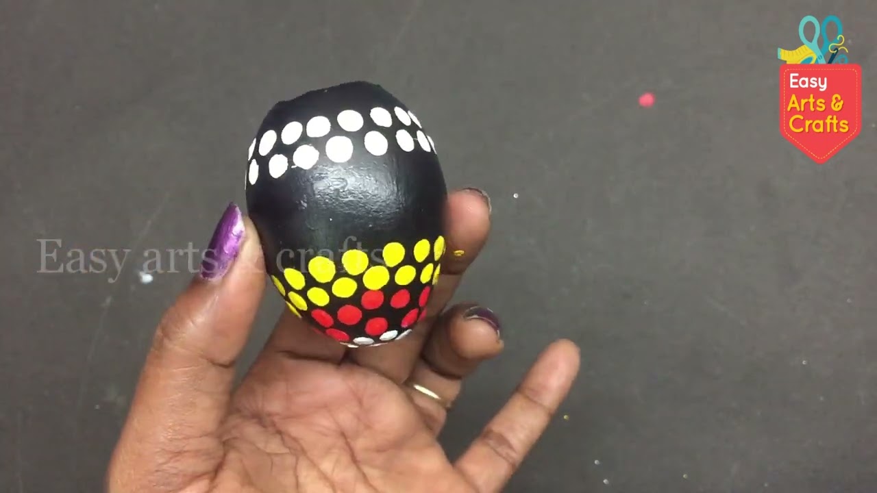 DIY | Egg shell Flower pot | Egg shell craft