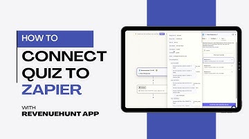 HOW TO | Send Quiz Leads to Zapier | RevenueHunt App