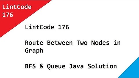 LintCode 176  Route Between Two Nodes in Graph  - BFS & Queue Java Solution
