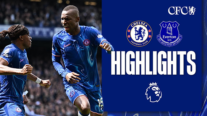 Chelsea 1-0 Everton | HIGHLIGHTS | Premier League 2024/25