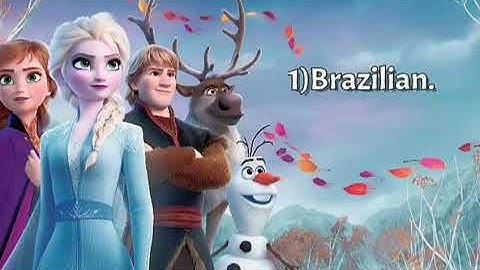 Frozen 2|| Into The Unknown (One~Line Multilanguage) In 35 Versións.