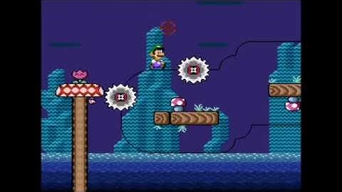 SMW Custom Level: Slippery Scope