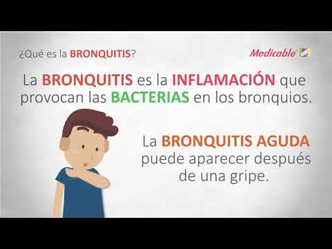 Vídeo: La bronquitis bacteriana prolongada és contagiosa?