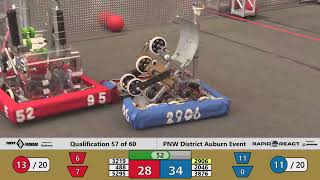 Qualification 57 - 2022 PNW District Auburn Event