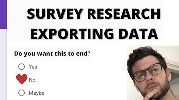 Exporting your data from Qualtrics to Excel: Practical Research Skills III