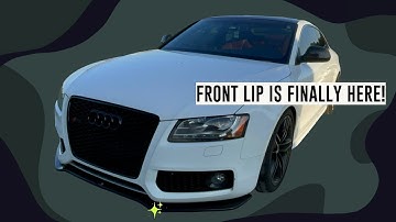 Installing the Maxton Design Front Lip | B8/B8.5 Audi S5