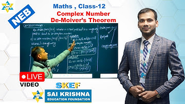 Math | NEB Class 12 |  Complex Number and De-moiver