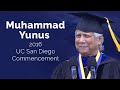 UC San Diego Commencement 2016: Muhammad Yunus