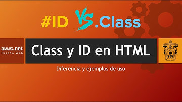 Diferencias entre Class y ID - Ejemplo de uso en HTML y CSS