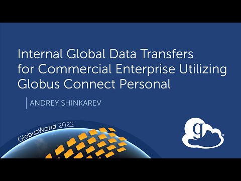 Internal Global Data Transfers for Commercial Enterprise Utilitizing Globus Connect Personal