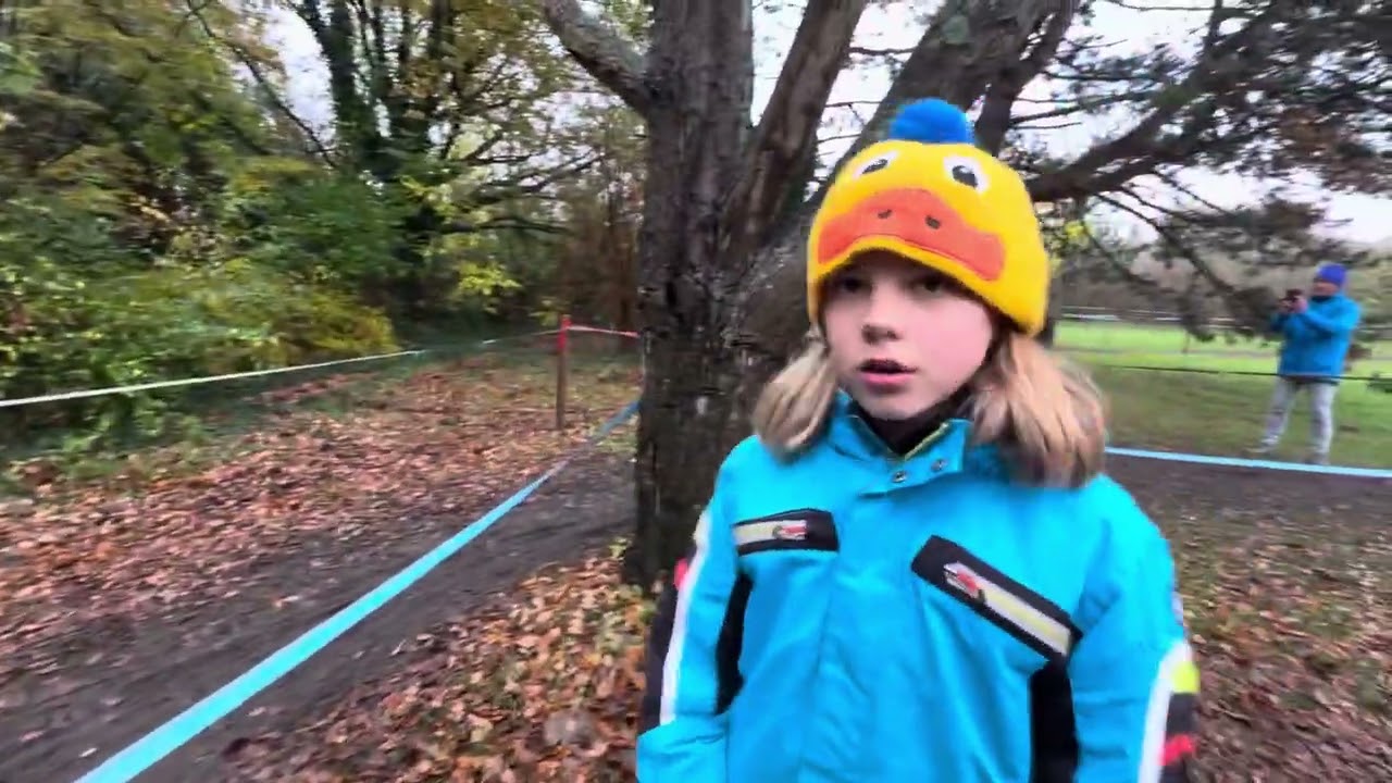 Matti op de Parkcross in Boortmeerbeek. 1e vettige moddercross. 
